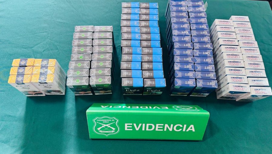 Detienen a sujeto por contrabando de cigarrillos en Rapa Nui: incautaron 95 cajetillas