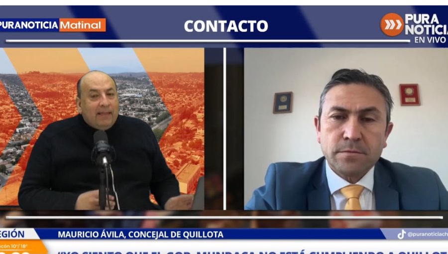 Concejal Ávila emplaza al gobernador Mundaca por proyecto de Centro Integral para Personas Mayores en Quillota: "No ha dado materialización a lo que dijo"