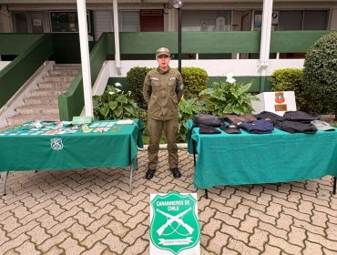 Pareja de delincuentes fue capturada tras asaltar a pasajeros de micro en Viña del Mar