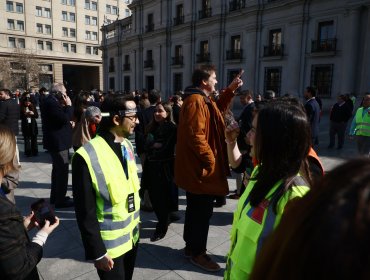 Realizan simulacro de incendio en La Moneda para comprobar funcionamiento de los protocolos de seguridad