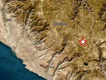 Terremoto de magnitud 7,2 sacude a la región de Ayacucho en Perú: SHOA descarta riesgo de tsunami en las costas de Chile