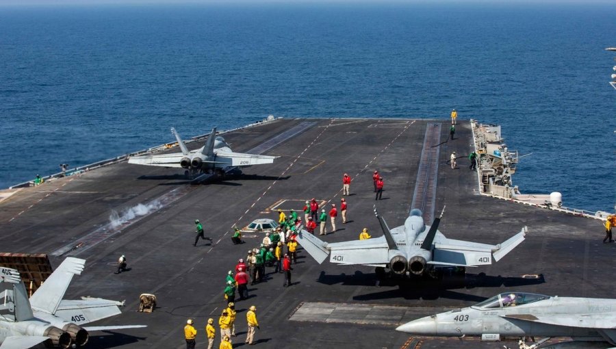 EE.UU. despliega el portaaviones “George Washington” tras denuncias por crisis de salud mental en el “Abraham Lincoln”