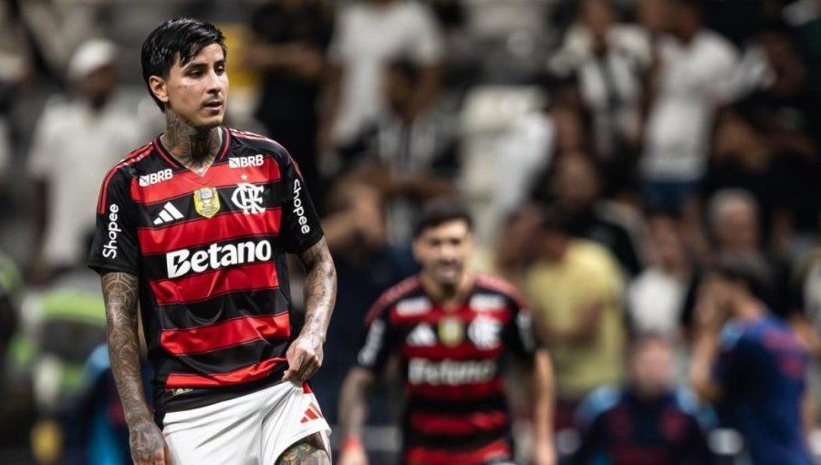 "Un monstruo de la marca": En Brasil elogian a Erick Pulgar tras triunfo del Flamengo ante Cruzeiro por Copa Libertadores