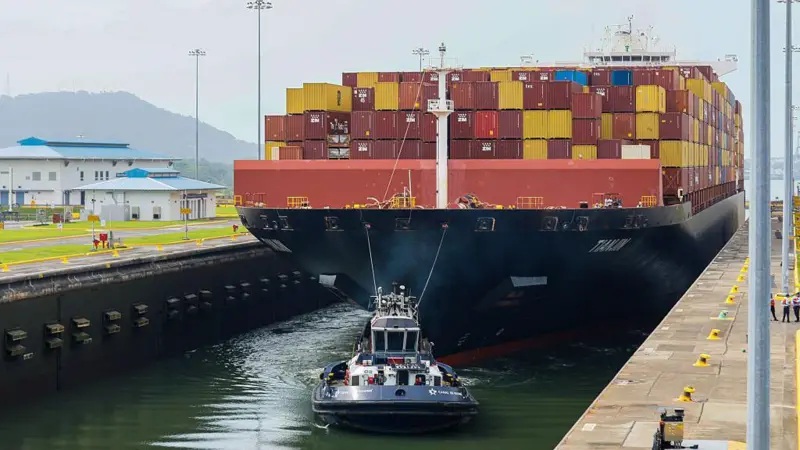 Canal de Panamá reducirá el tránsito de buques debido a la sequía provocada por El Niño