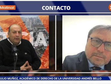 Académico Julio Muñoz y estado de excepción contenido en la reforma de seguridad: "Se critica mucho si es viable o no es viable en el contexto nacional"
