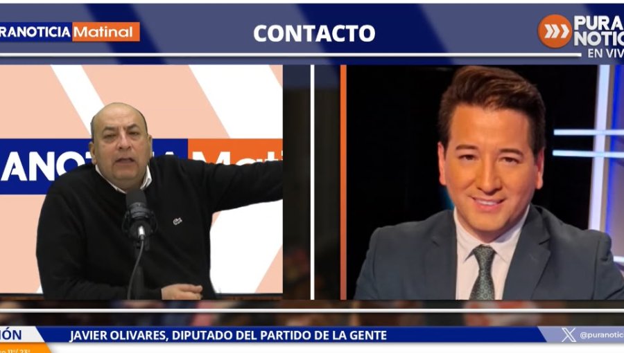 Diputado Olivares y posible regreso de la detención por sospecha: "A mí me parece bien"