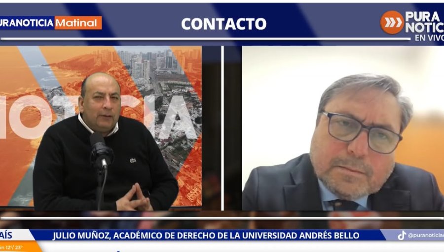 Académico Julio Muñoz y estado de excepción contenido en la reforma de seguridad: "Se critica mucho si es viable o no es viable en el contexto nacional"