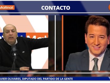 Diputado Olivares y posible regreso de la detención por sospecha: "A mí me parece bien"
