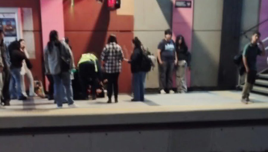 Una persona resultó lesionada tras ser agredida y asaltada en la estación Viña del Mar del Tren Limache - Puerto