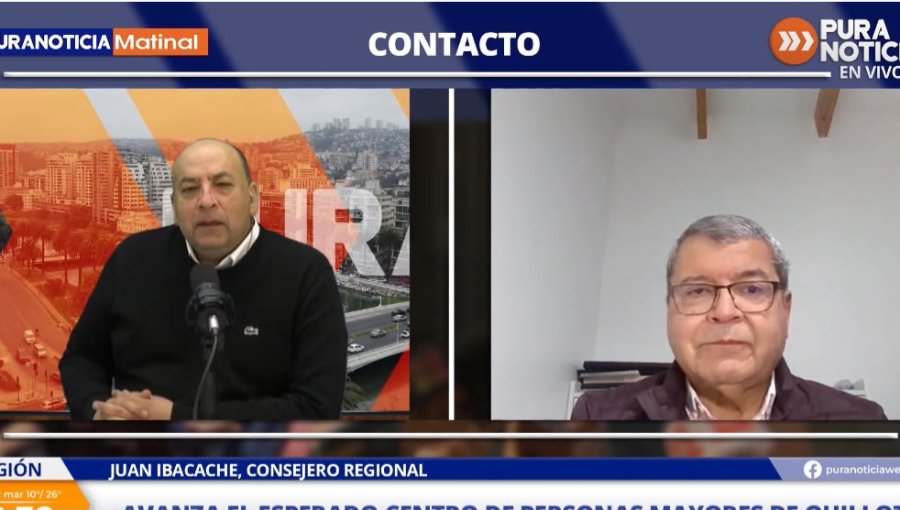 Core Ibacache responde a Concejal de Quillota que emplazó al gobernador Mundaca por Centro para Personas Mayores: "No tienen proyectos presentados formalmente"