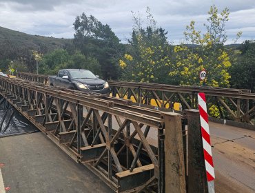 Puente mecano y socavón obligan a reforzar controles y modificar flujos de tránsito en Zapallar de cara a las Fiestas Patrias 2026