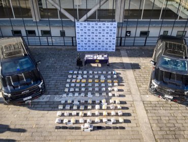 Desbaratan red de narcotráfico que operaba en Los Ríos: 12 personas detenidas y más de 150 kilos de droga incautada