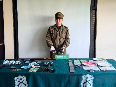 Detienen a 10 miembros de banda dedicada al tráfico y robo de vehículos en Osorno