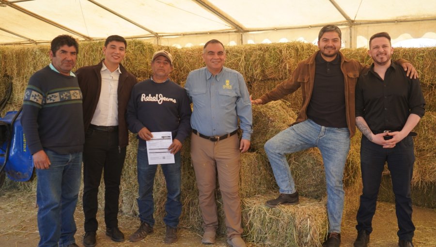 La Ligua entrega 3.000 fardos de pasto a crianceros afectados por los temporales