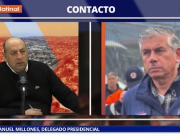 Delegado Millones y discrepancia con alcaldesa Ripamonti: "Quien debe evacuar es el Municipio con la información de Senapred"