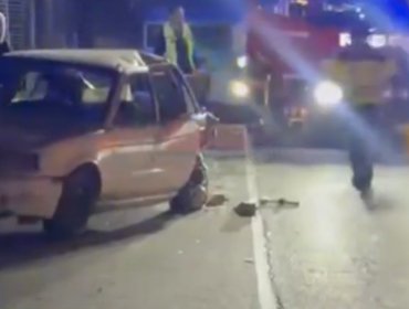 Varios lesionados dejó colisión de alta energía que involucró a tres vehículos a la altura del enlace Peñablanca en el Troncal Sur