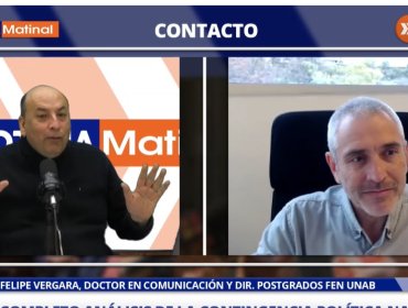Analista Felipe Vergara y críticas a la reforma de seguridad del Gobierno: "No sopesaron los riesgos asociados que había"