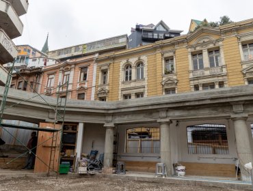 Pérgola de las Flores de Valparaíso avanza en su recuperación con obras que alcanzan 50%