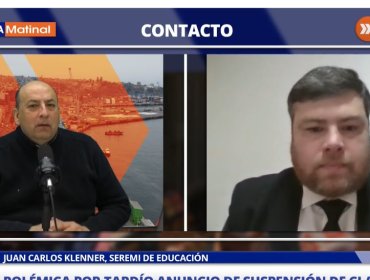 Seremi de Educación de Valparaíso explica ley de Escuelas Protegidas: "Busca dar herramientas que cada establecimiento ve cómo las incorpora"