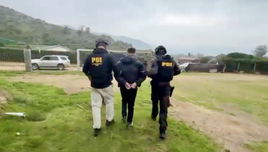 En la región Metropolitana capturan a delincuente vinculado a violento robo donde un niño de 7 años resultó baleado en La Cruz