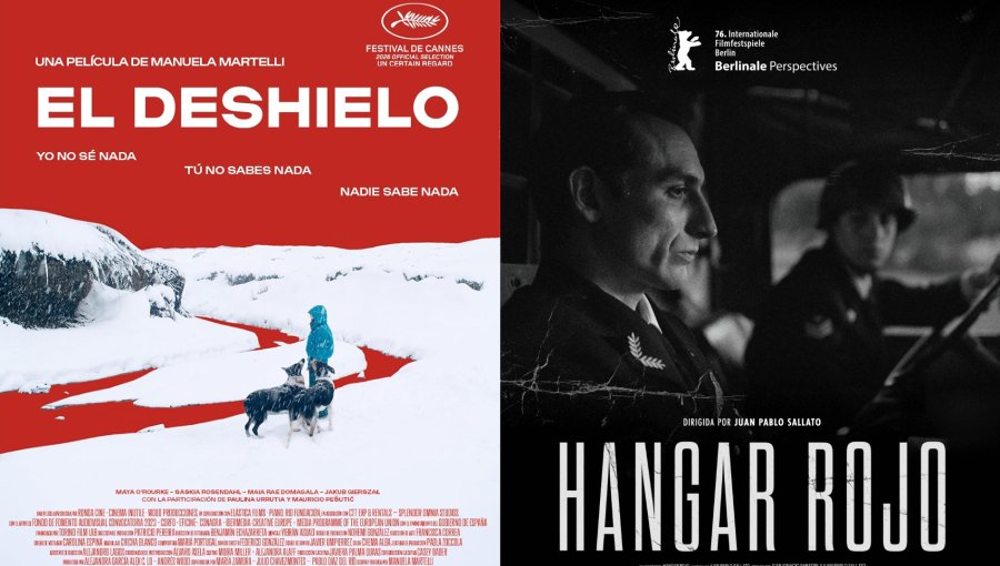 Chile escoge sus películas para los Oscar y Goya 2027: “El deshielo” y “Hangar Rojo” buscarán una nominación