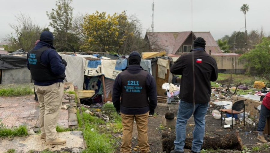 Retiran un "ruco" a pocas cuadras del centro de Villa Alemana: sitio había sido denunciado por incivilidades y posibles delitos