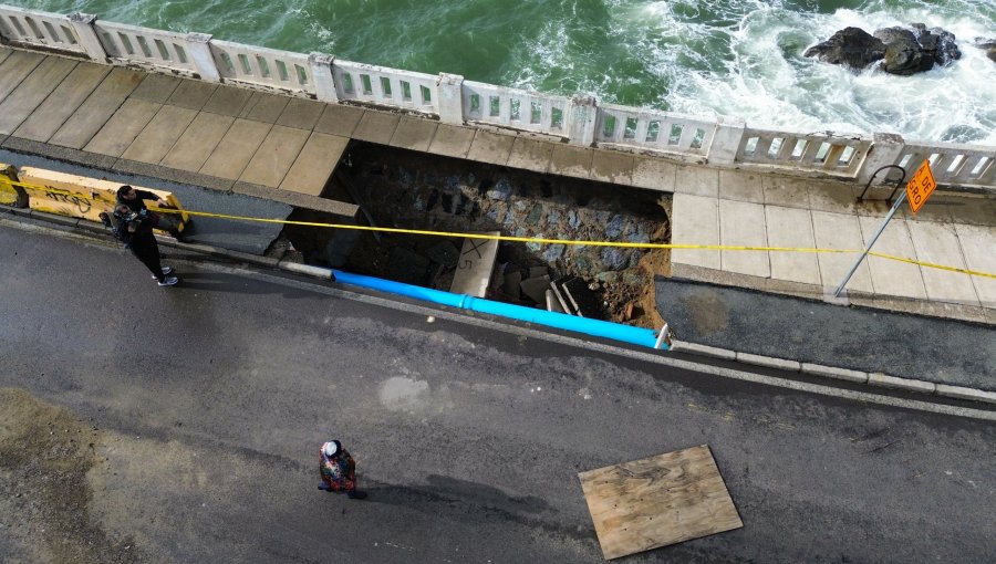 ¿Playa Ancha quedará aislado? MOP descarta puente mecano en la avenida Altamirano y apuesta por una solución definitiva