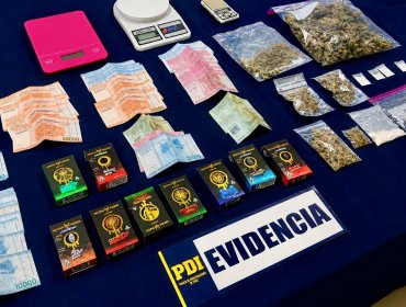 PDI desarticula red de venta de drogas por delivery en Valparaíso: sujetos coordinaban las entregas vía grupos de WhatsApp
