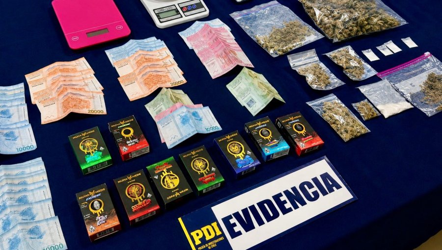 PDI desarticula red de venta de drogas por delivery en Valparaíso: sujetos coordinaban las entregas vía grupos de WhatsApp
