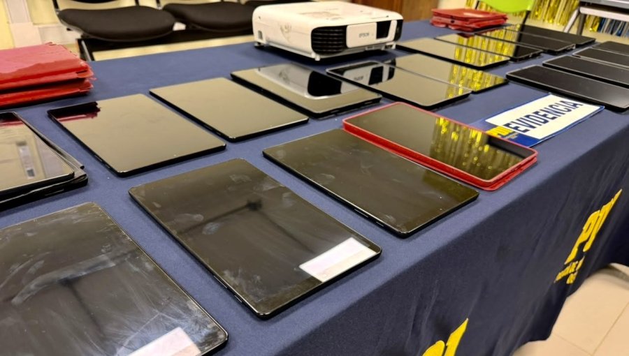 Detienen a profesor acusado de sustraer tablets y proyector desde colegio en San Felipe