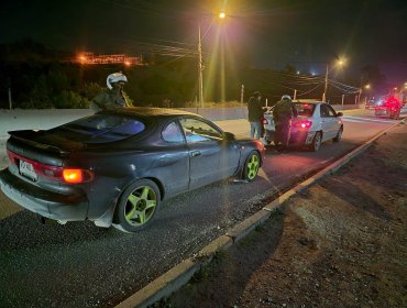 Carabineros detiene a siete personas durante nueva «Ronda Impacto» en Concón