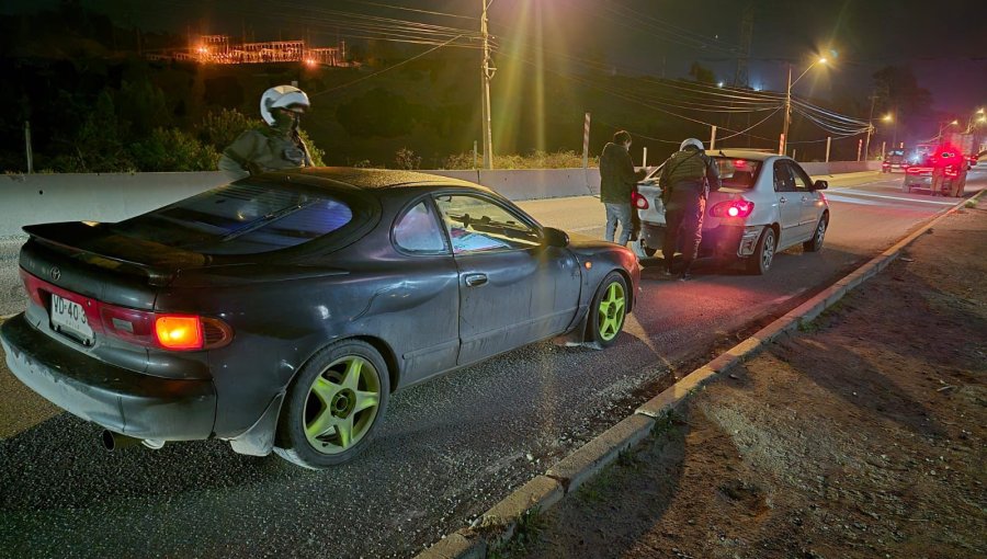 Carabineros detiene a siete personas durante nueva «Ronda Impacto» en Concón
