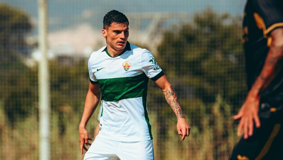 Lucas Cepeda aportó una asistencia en la caída del Elche ante Racing de Santander por La Liga de España