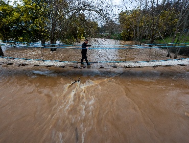 Declaran Alerta Amarilla en Concepción por aumento del caudal del río Andalién