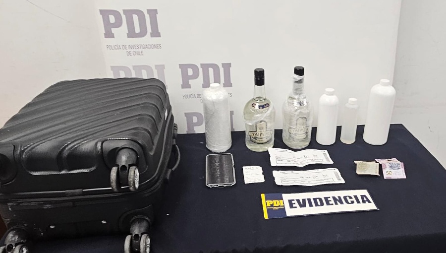 Condenan a 6 años de cárcel a ciudadano mexicano por tráfico de metanfetamina en Pudahuel