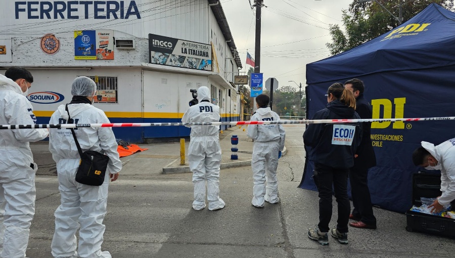 Prisión preventiva para imputado por brutal homicidio con 20 disparos en Cerro Navia