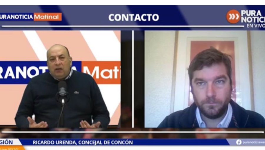 Concejal Urenda y relación de Concón con Enap: "Podríamos decir que es un mal vecino, pero es un vecino que aporta trabajo, empleo y desarrollo"