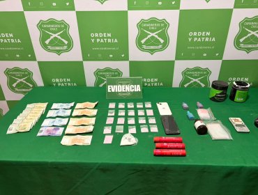 Detienen a madre e hijo por venta de drogas durante encuentros deportivos en estadio de Iquique