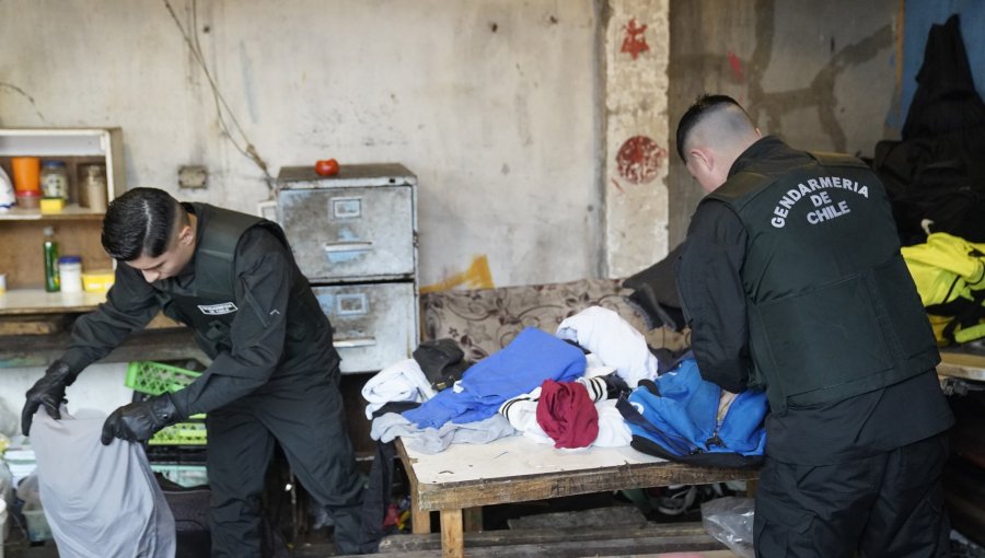 Gendarmería intensifica allanamientos en cárceles de la región de Valparaíso y reporta caída en incautaciones de celulares y armas