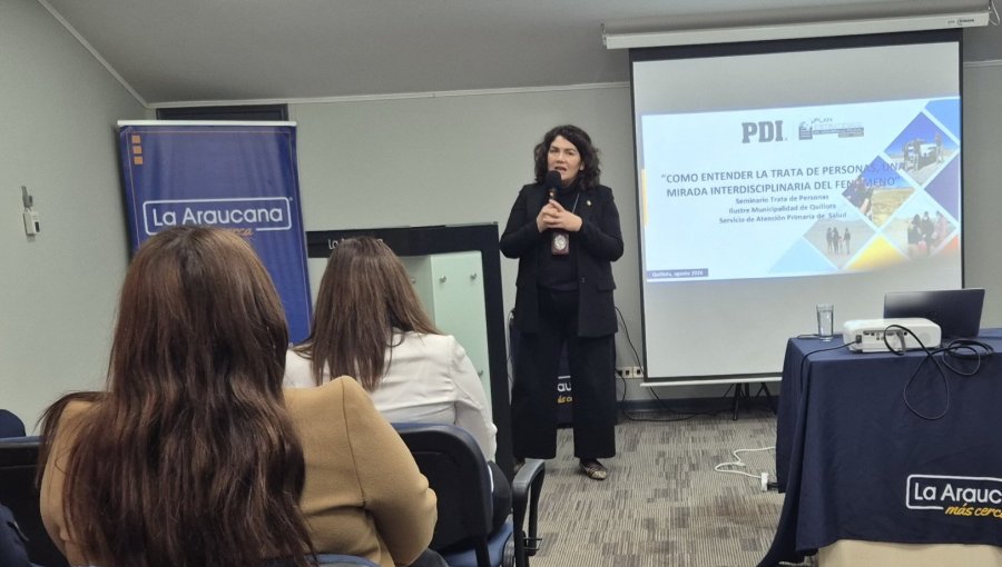 SaludQuillota capacita a sus equipos para detectar posibles casos de trata de personas