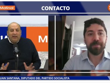 Diputado Santana (PS) pone en duda versión del Presidente Kast sobre vínculos con Fernando Cerimedo: "Yo no le creo"