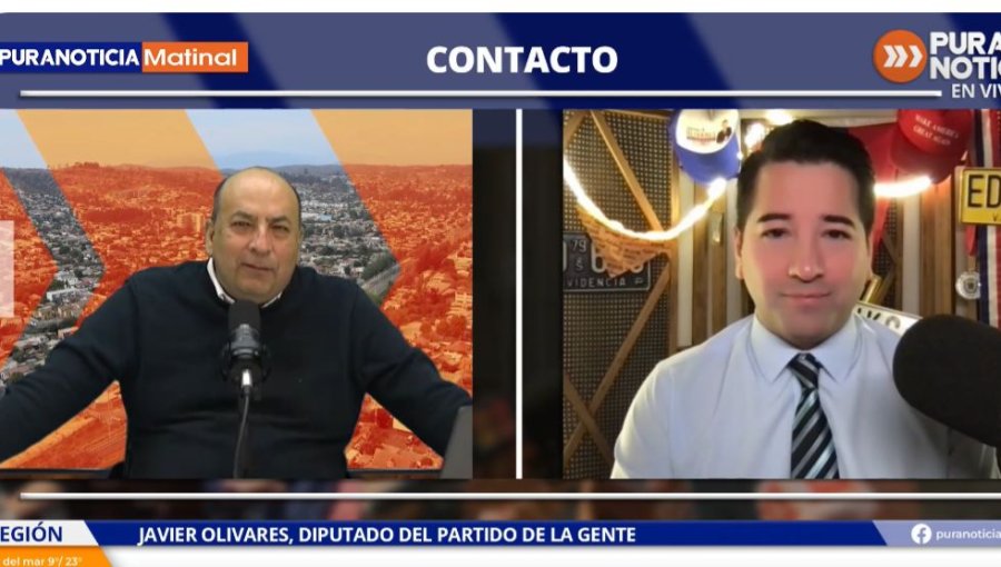 Diputado Javier Olivares y antecedentes del gerente peruano de Enap en Concón: "Está inhabilitado para trabajar en Perú, es decir, tuvo que escapar porque nadie le iba a dar pega"