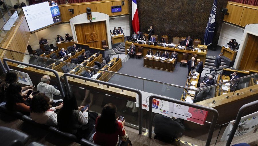 Incidentes en tribunas del Senado obligan a suspender la votación del proyecto de Sala Cuna Universal