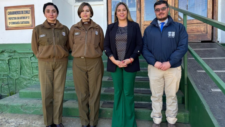 Nueva jefatura asume en la Comisaría de Carabineros de Cartagena para reforzar la coordinación en seguridad pública
