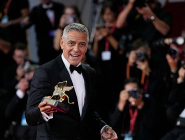 George Clooney recibió el León de Oro honorífico en el Festival de Cine de Venecia