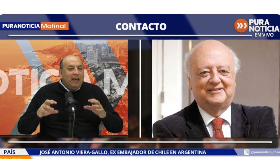 Ex embajador Viera Gallo y derogación de decreto argentino sobre el Estrecho de Magallanes: "Se demoró porque estaban a la espera de la política que fijara el Gobierno de Trump"