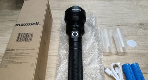 Sernac emite alerta de seguridad por linterna led táctica marca Maxwell que podría presentar riesgo de combustión