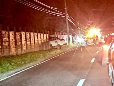 SIAT indaga dinámica y causa del violento accidente que dejó dos muertos en Olmué