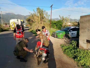 Retiran de circulación motocicleta que transitaba sin su documentación en Nogales