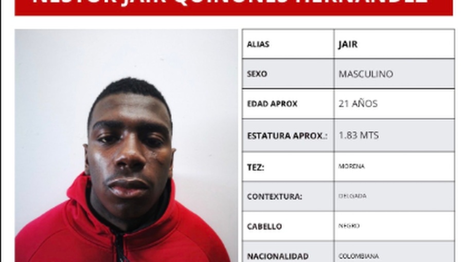 Carabineros difunde fotografía de condenado por homicidio que se fugó tras salir a bautizo en Copiapó